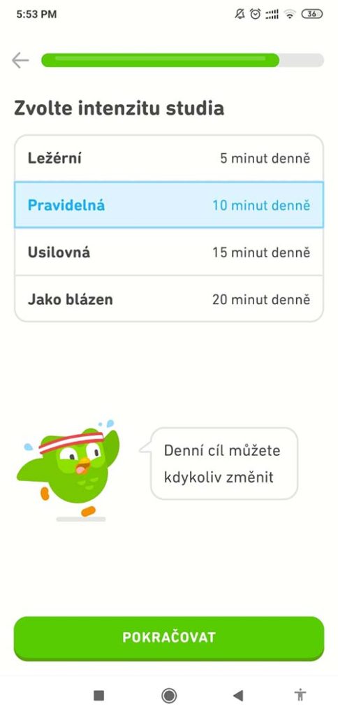 jak se naucit anglicky s Duolingo